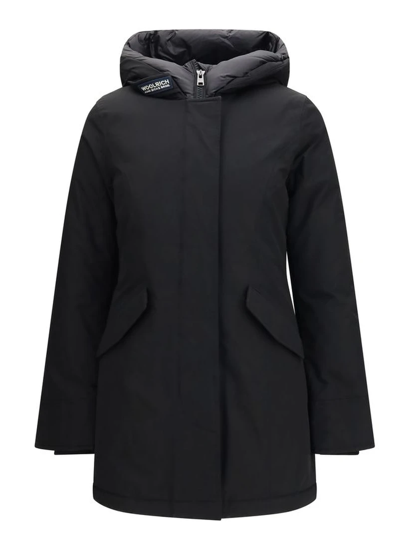 Black Cotton Parka