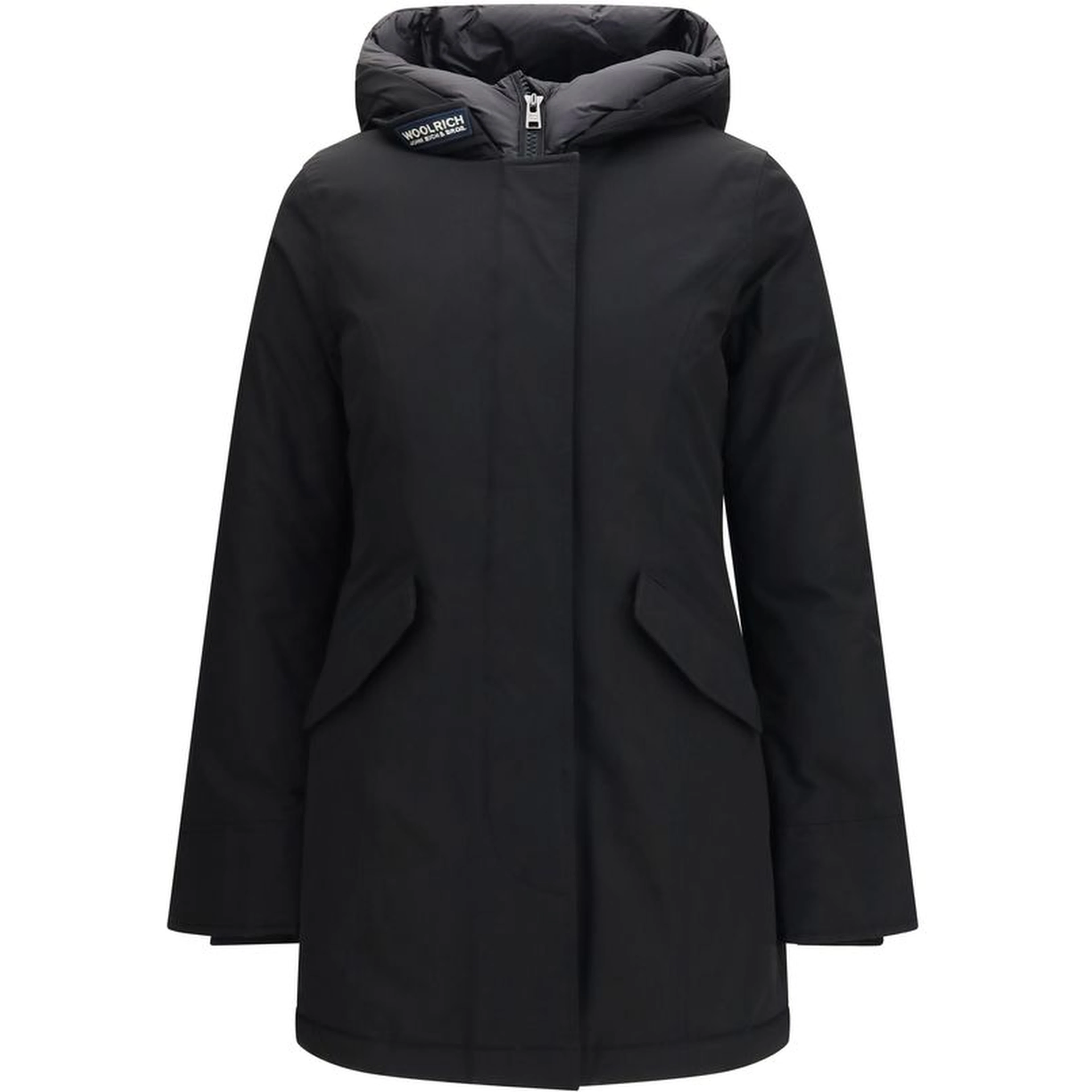 Black Cotton Parka