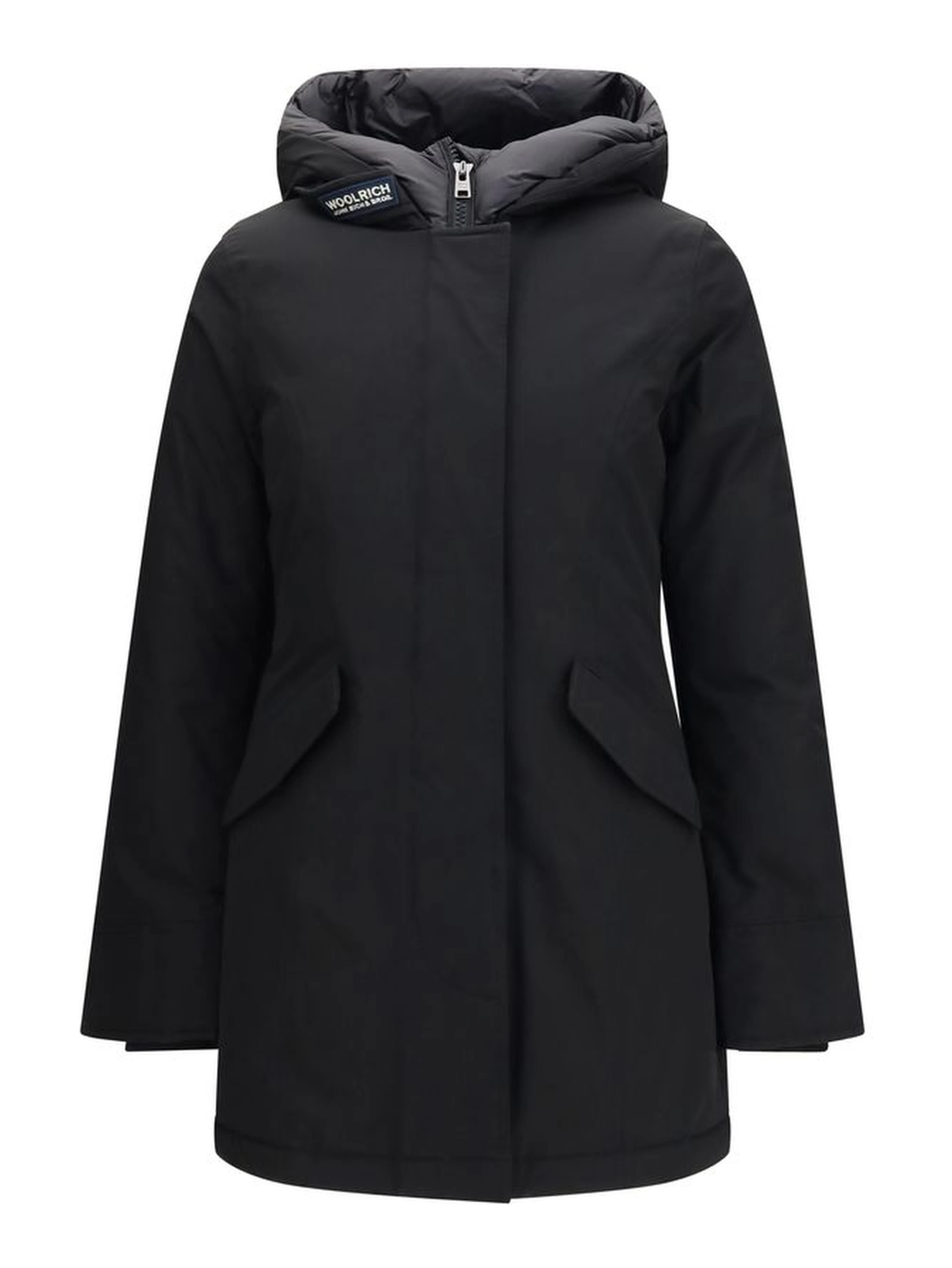 Black Cotton Parka