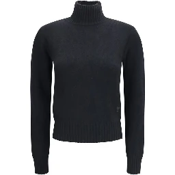 Black Cashmere Turtleneck