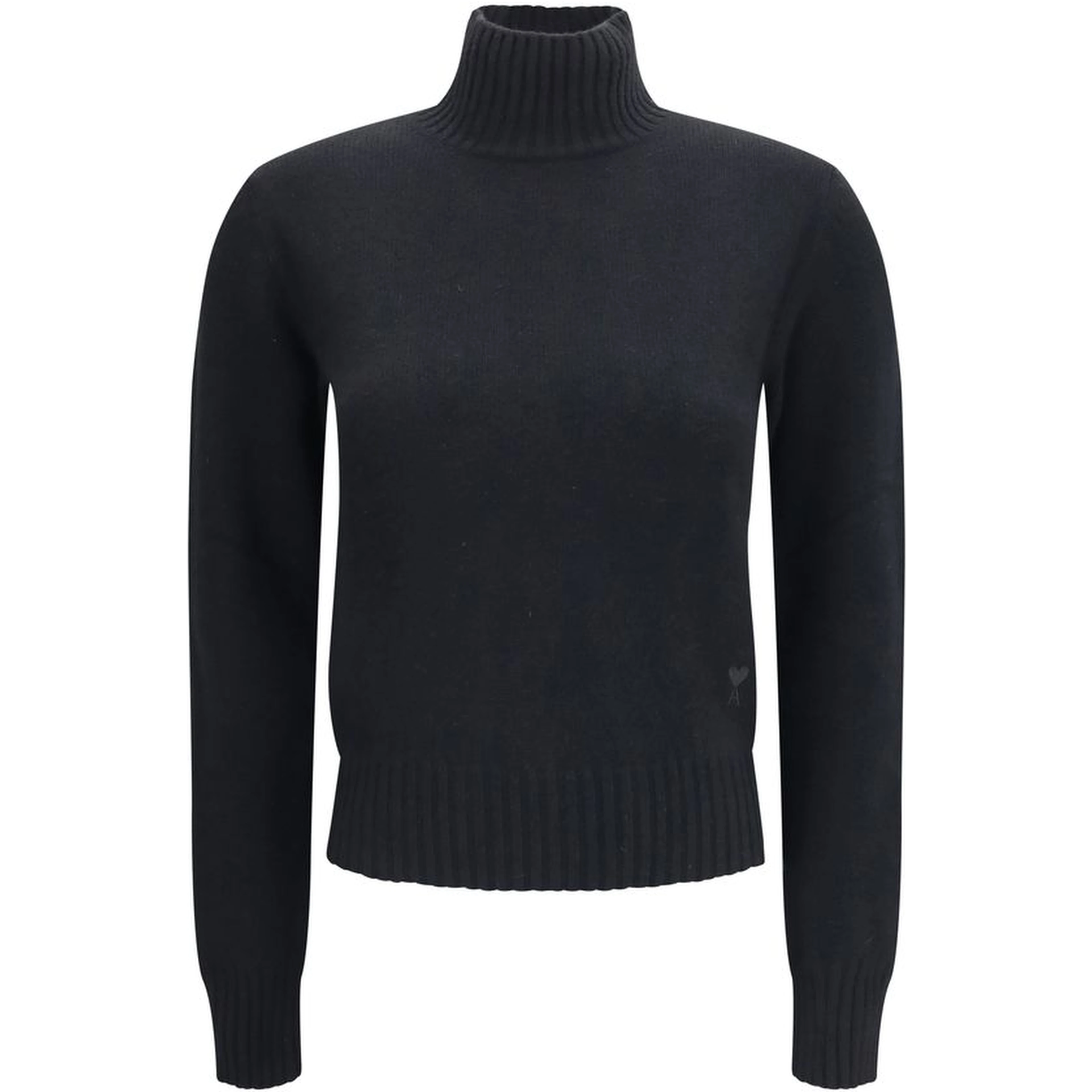 Black Cashmere Turtleneck