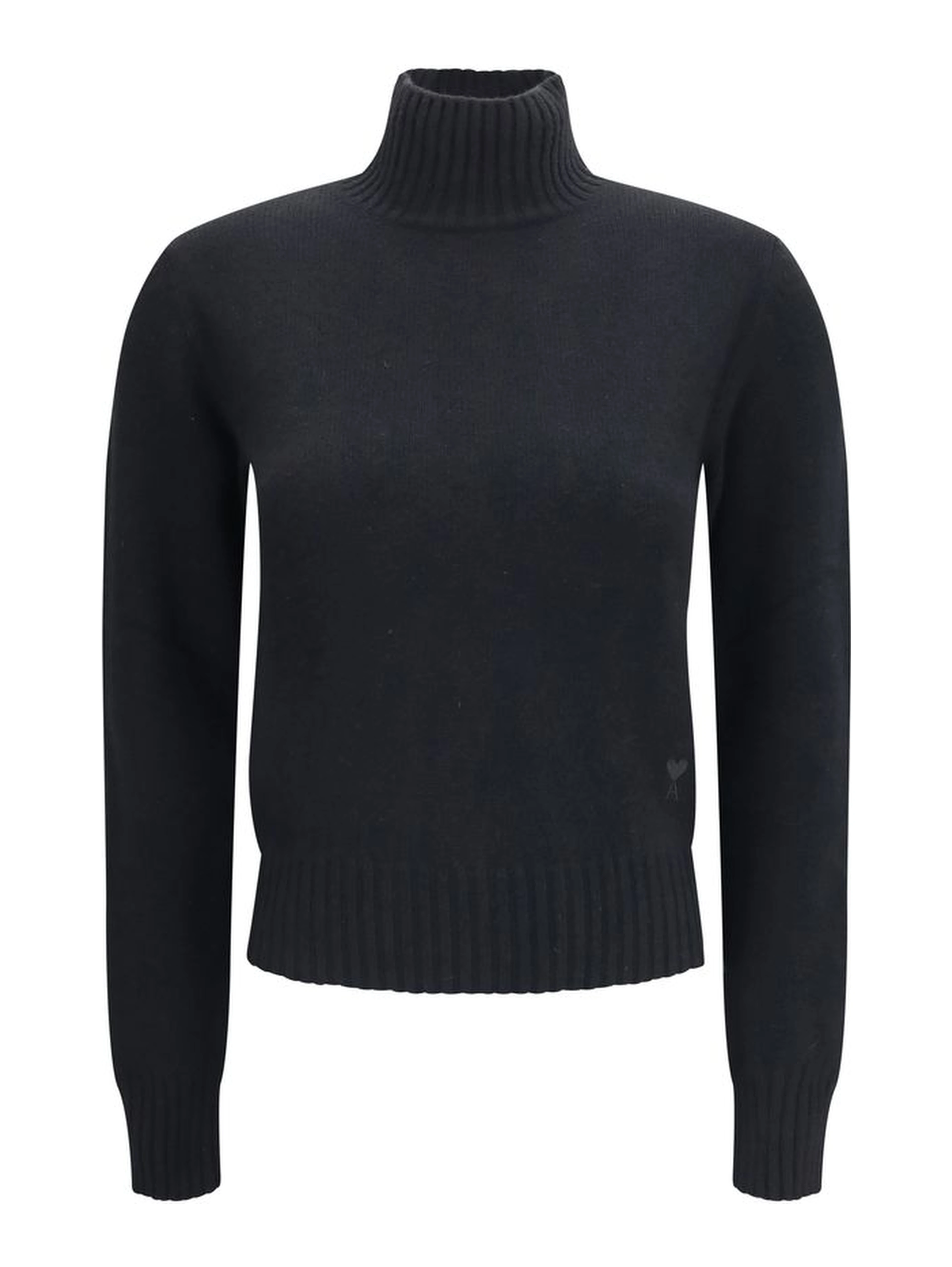 Black Cashmere Turtleneck