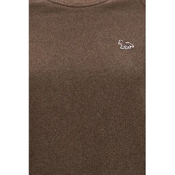 Brown Cotton Sweatshirt