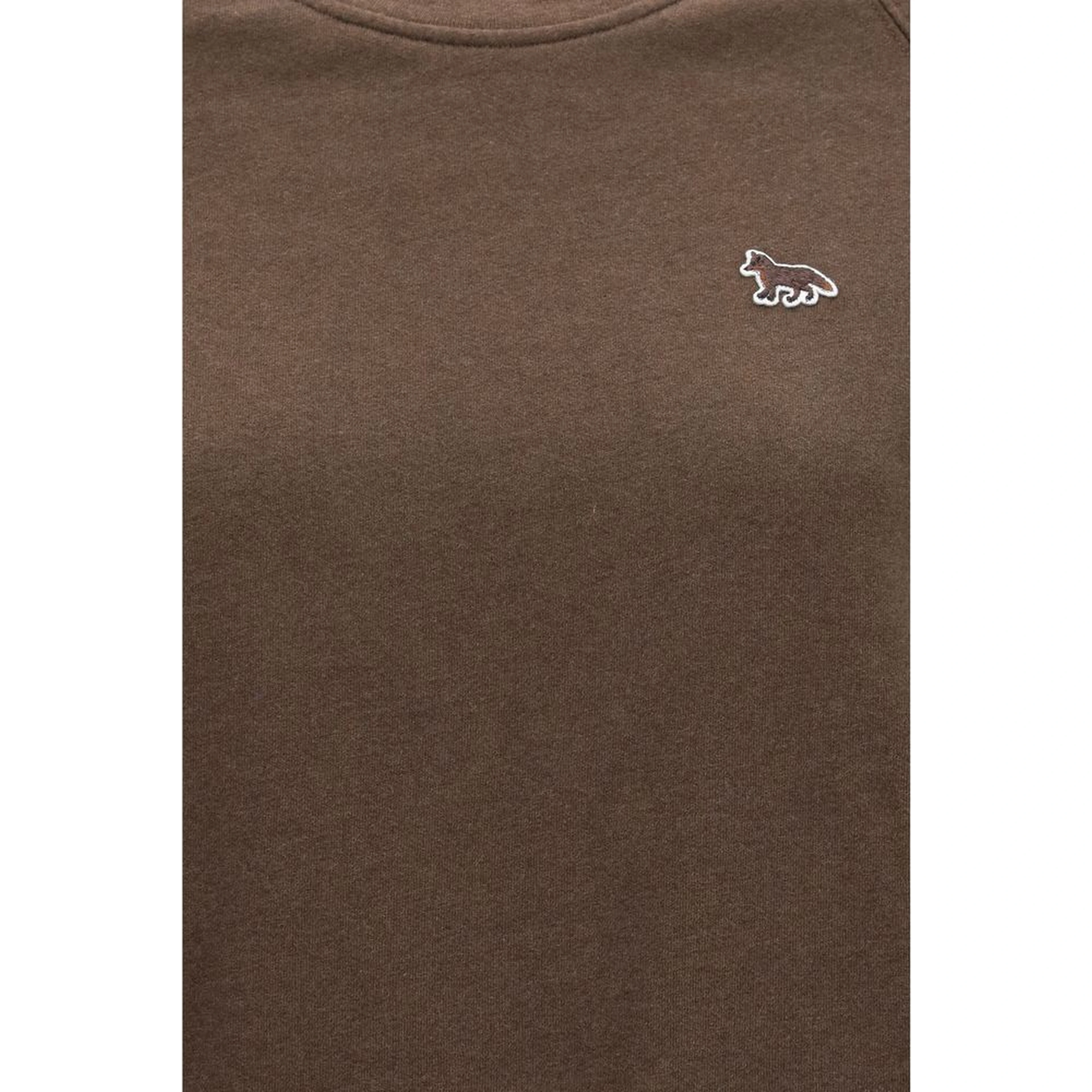 Brown Cotton Sweatshirt
