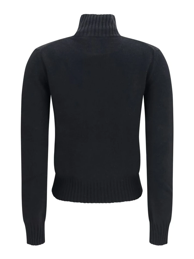 Black Cashmere Turtleneck alternative