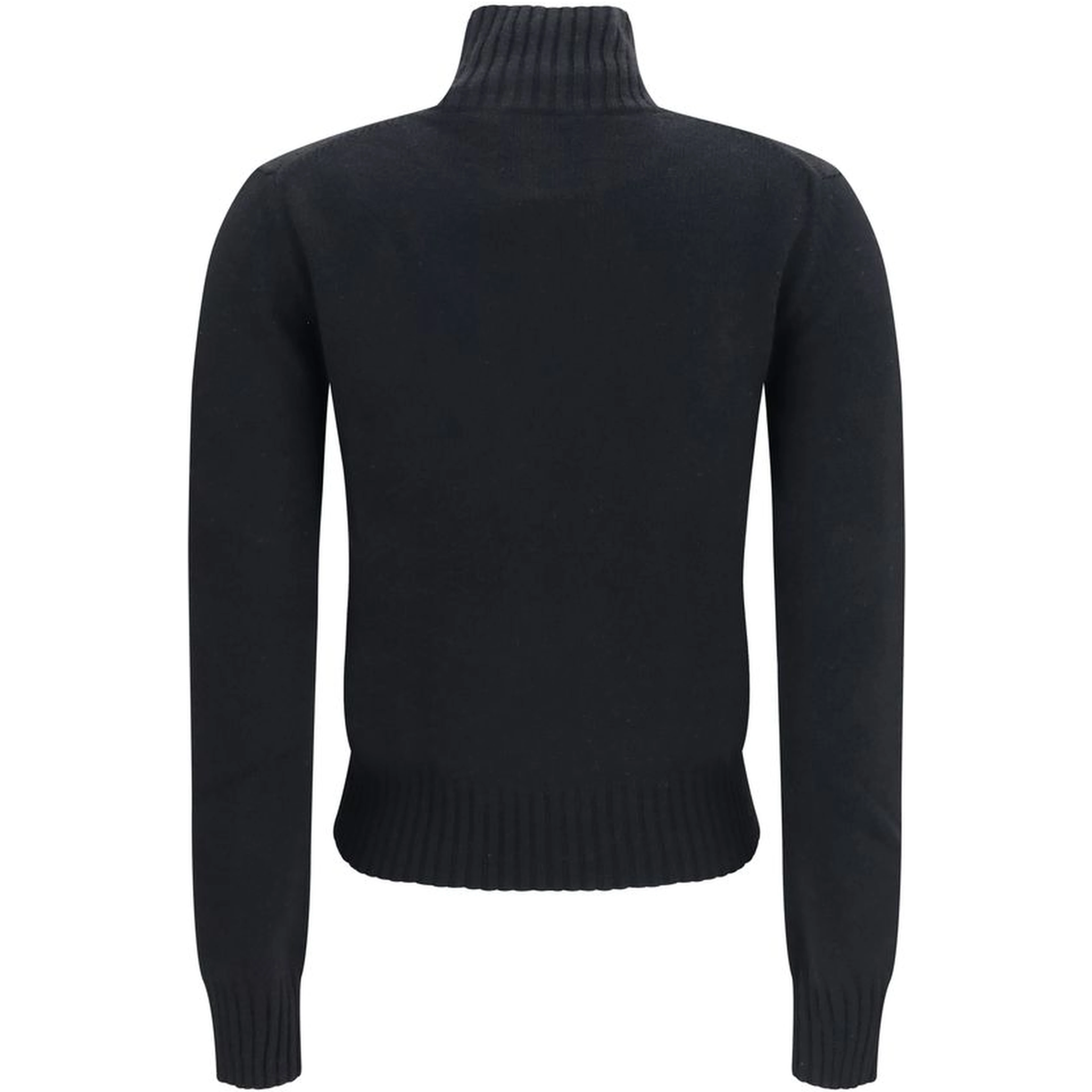 Black Cashmere Turtleneck