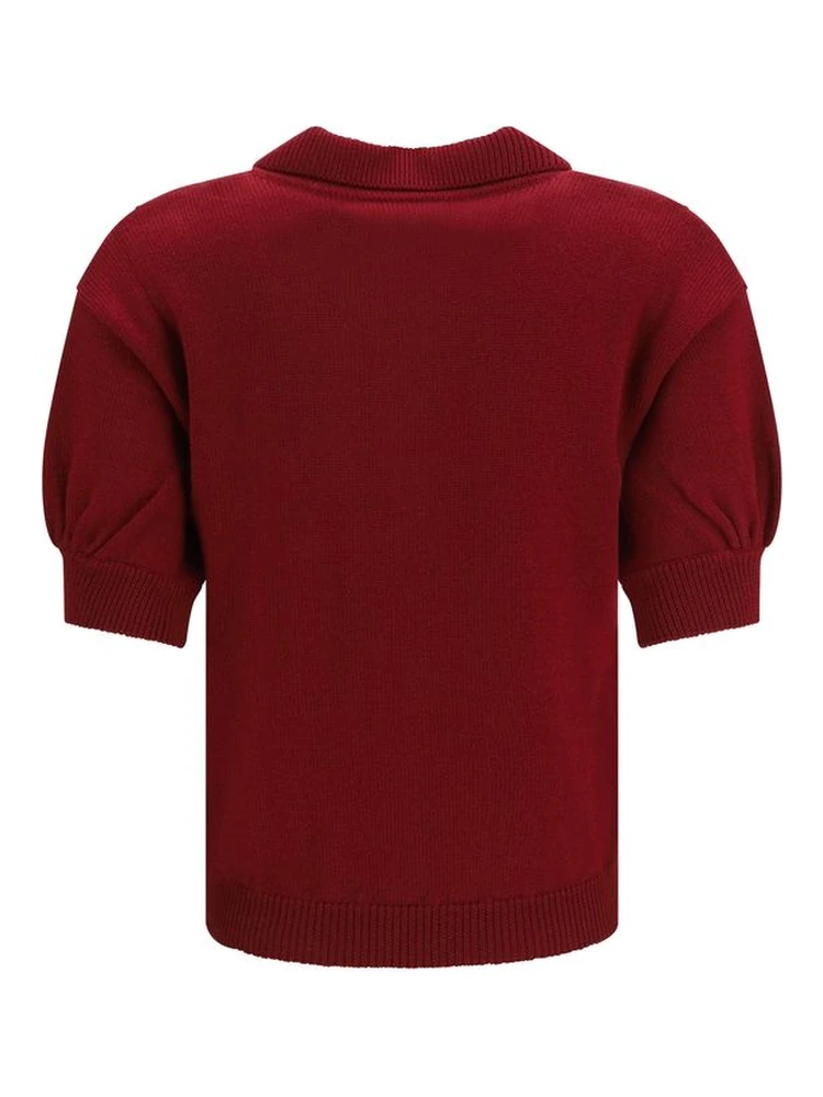 Bordeaux Wool Oves Aries Shortsleeve Shirt alternative