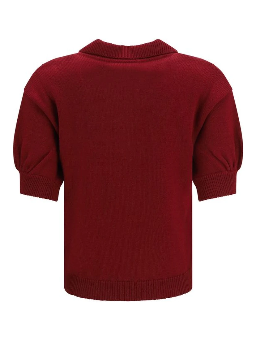 Bordeaux Wool Oves Aries Shortsleeve Shirt