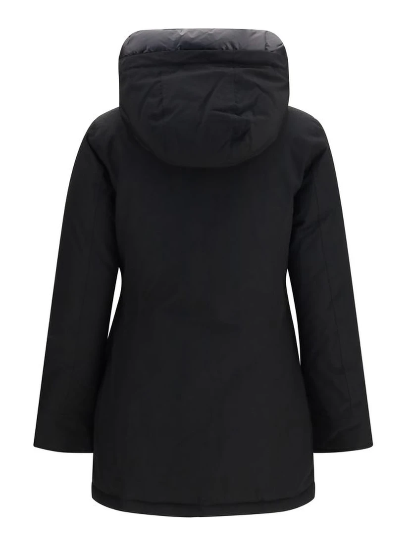 Black Cotton Parka