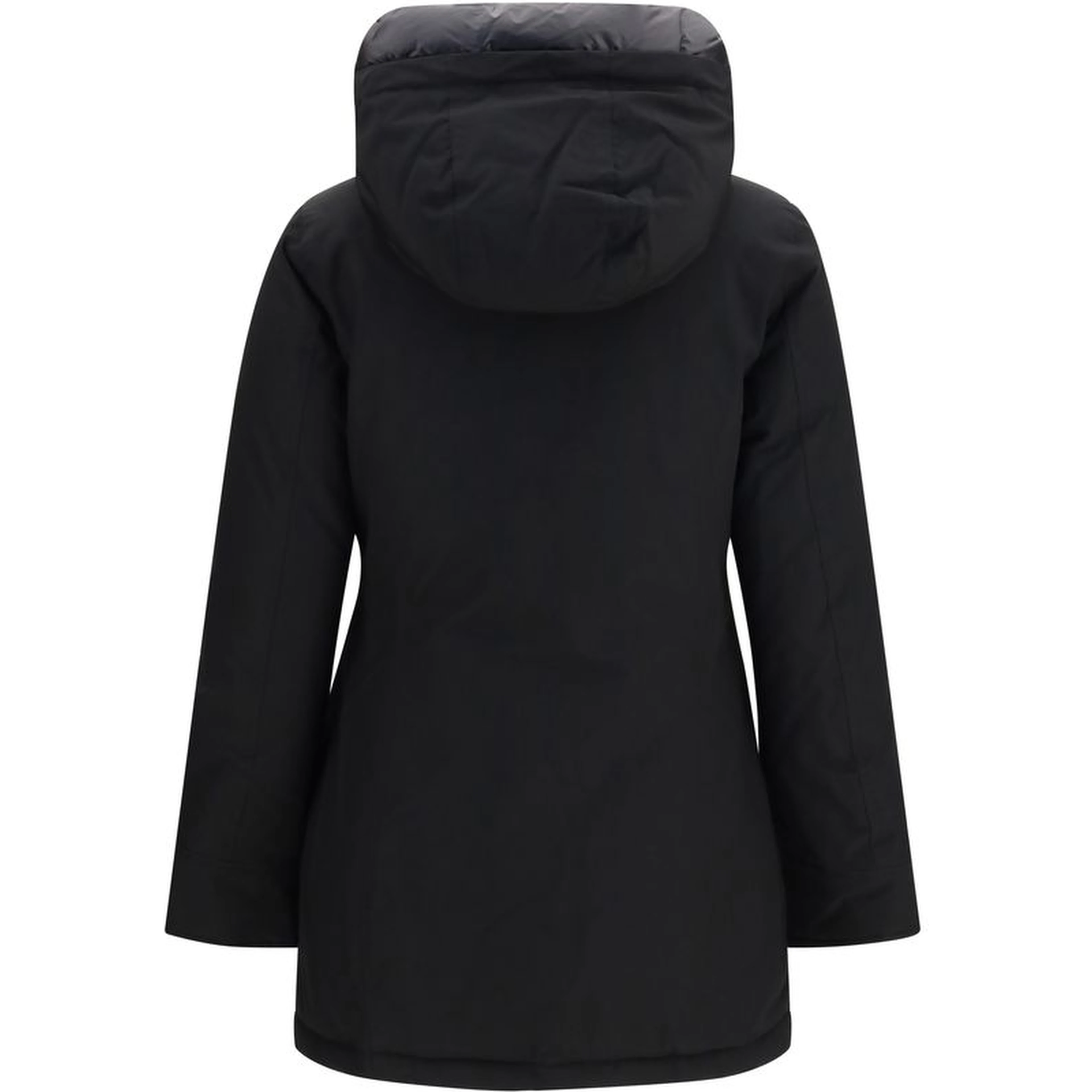Black Cotton Parka