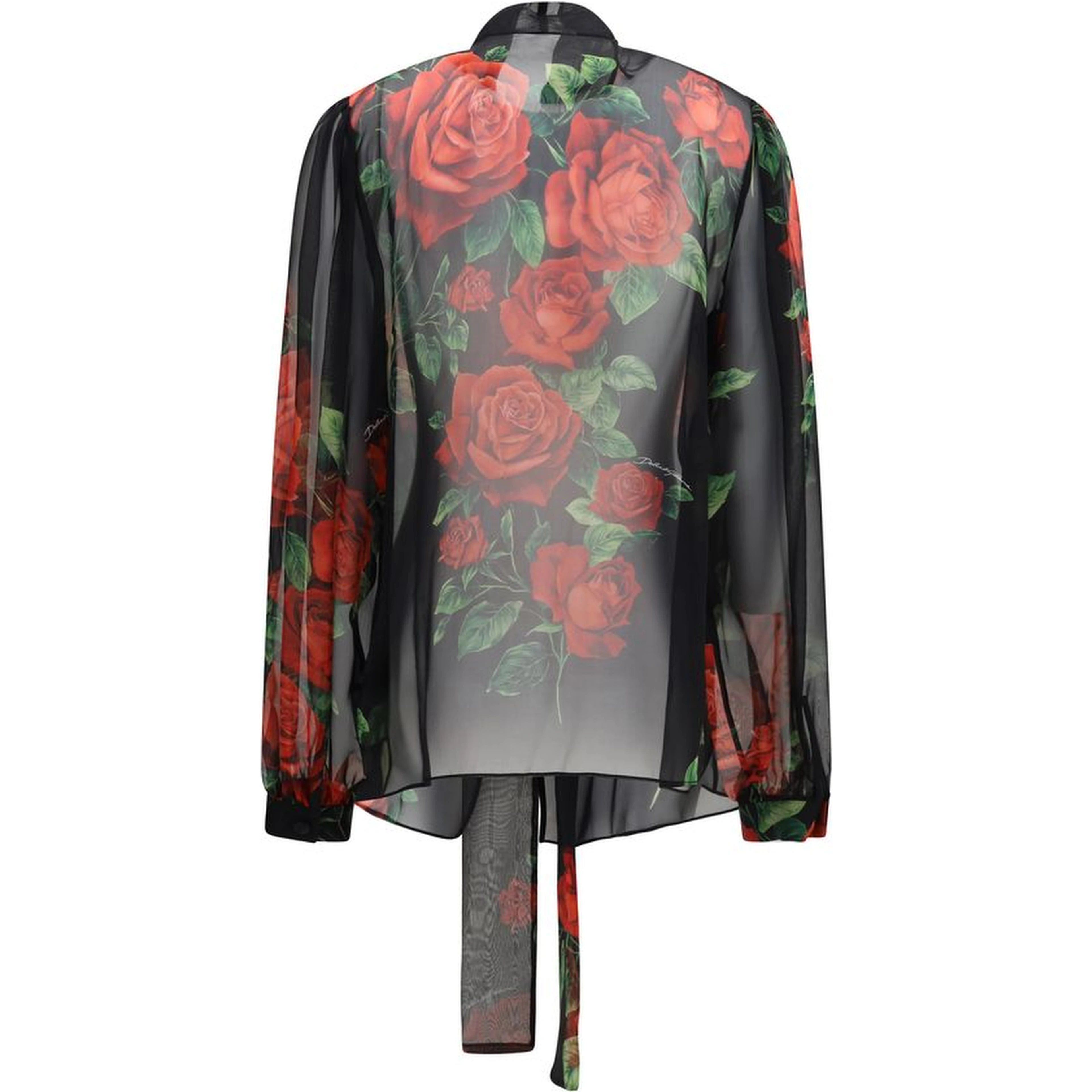Black Silk Blouse