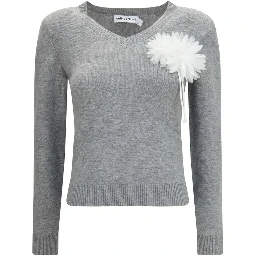 Gray Cashmere Sweater