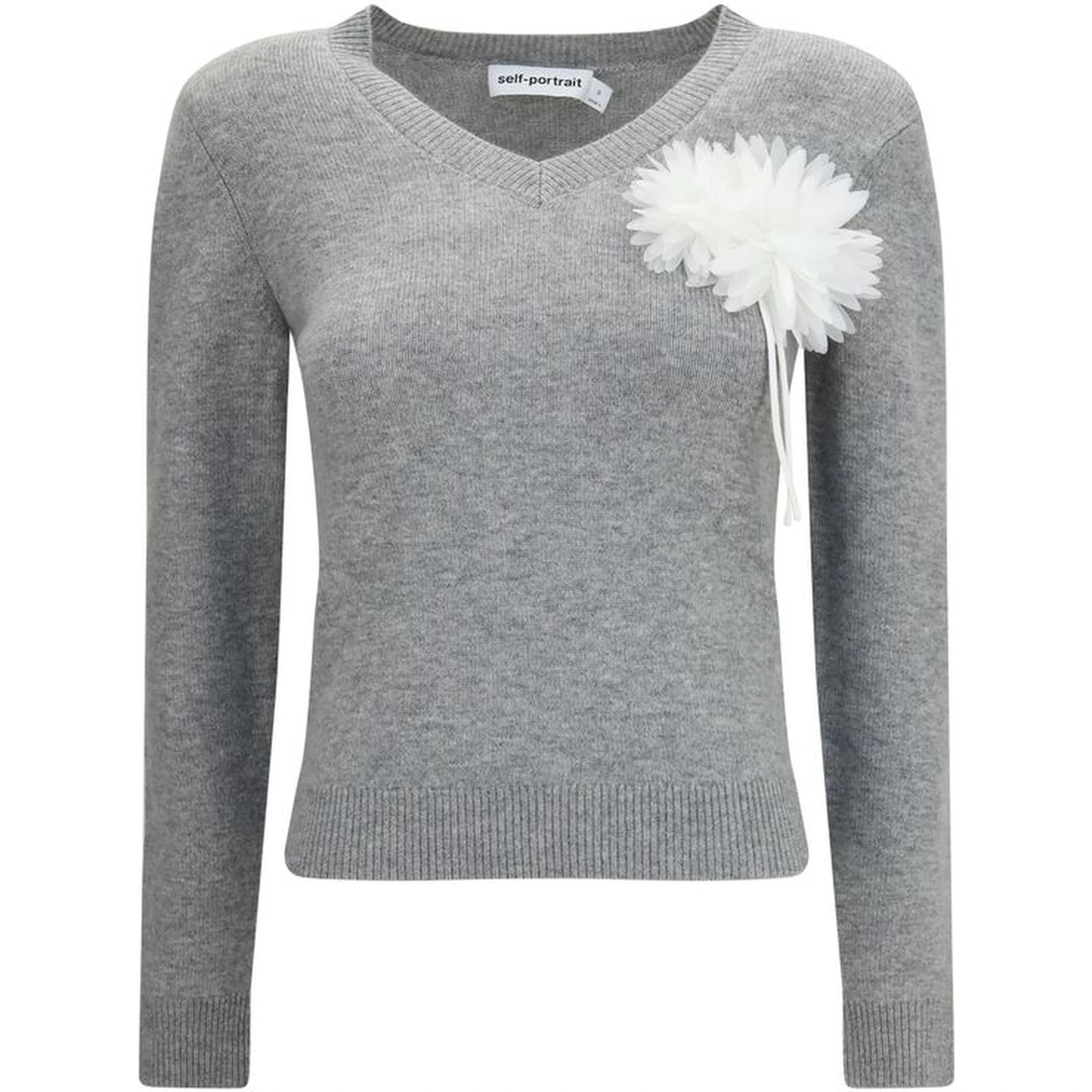 Gray Cashmere Sweater