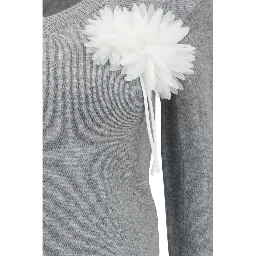 Gray Cashmere Sweater