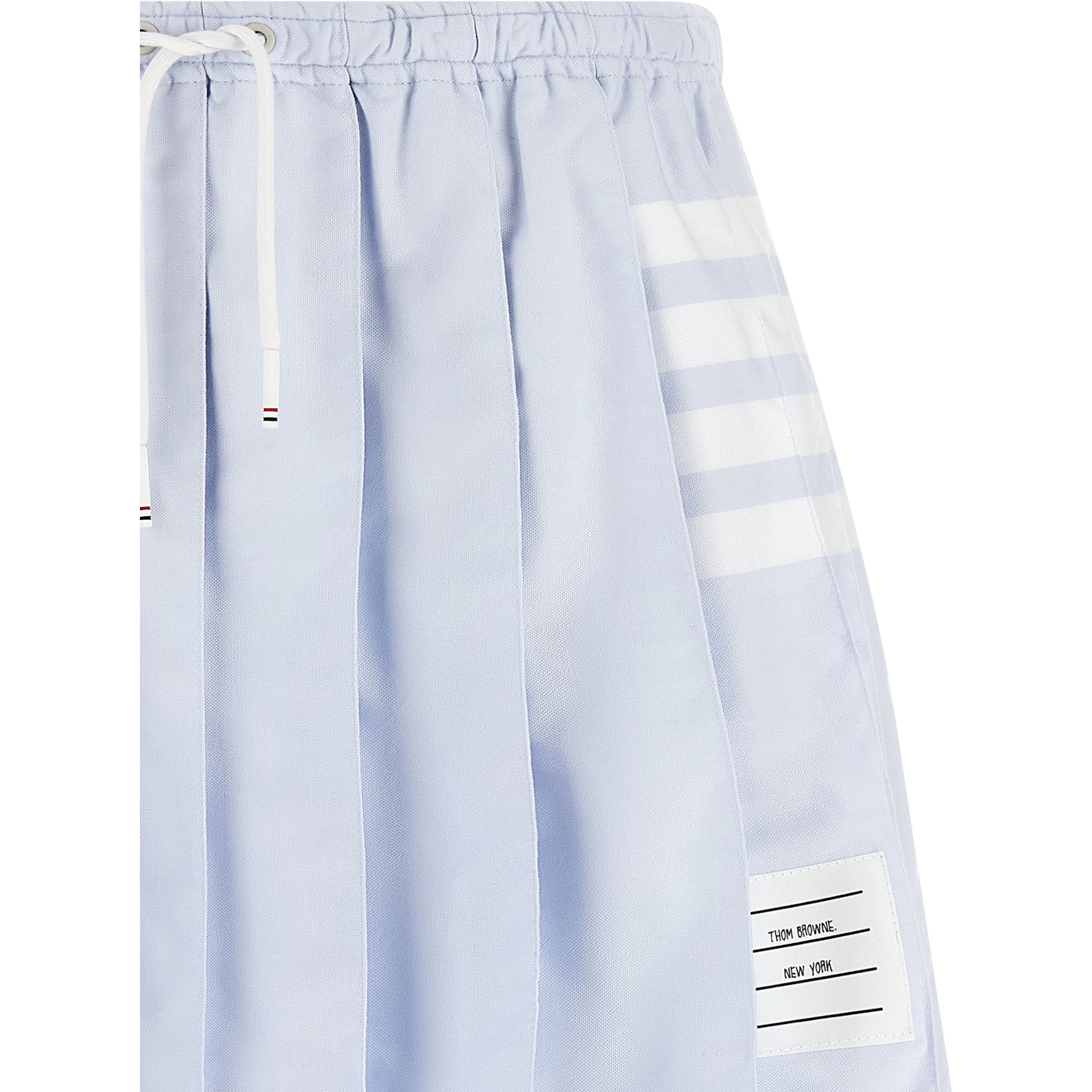 Blue Cotton Long Skirt