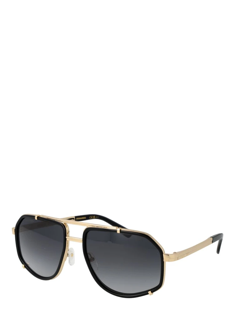 Black Metal Sunglasses