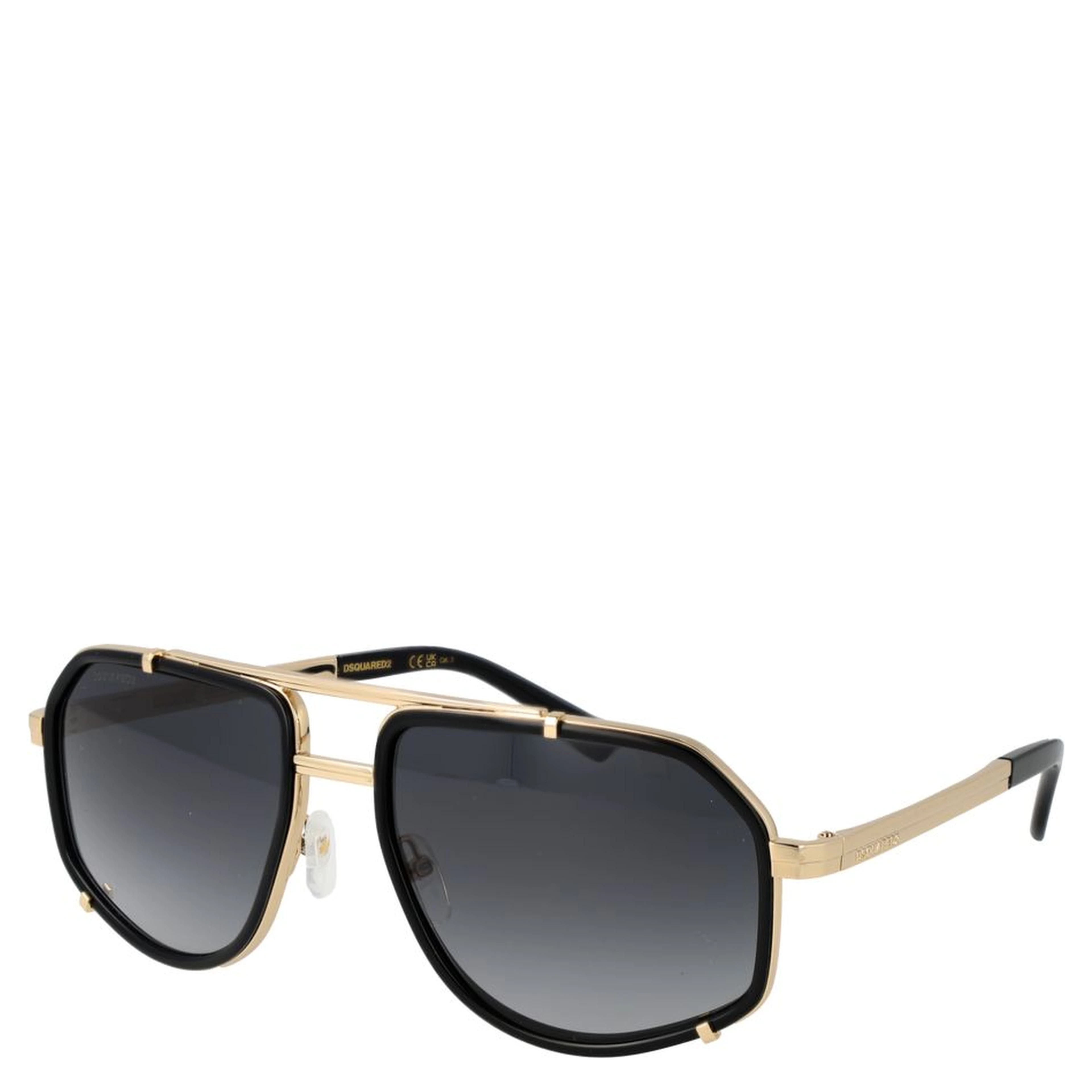 Black Metal Sunglasses