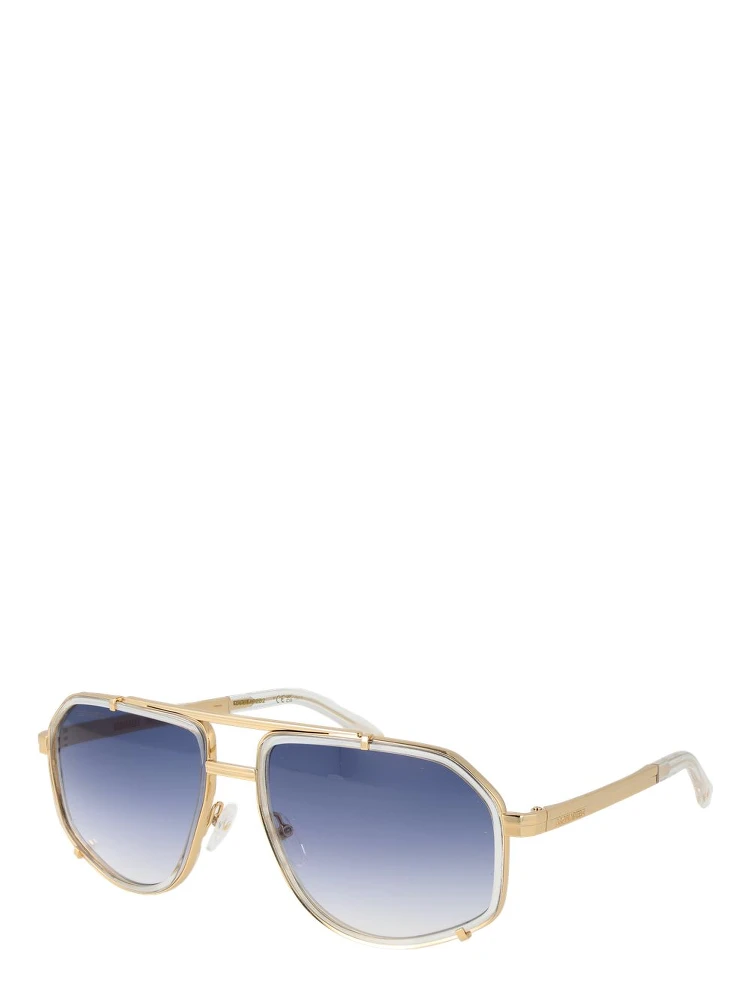 Gold Metal Sunglasses