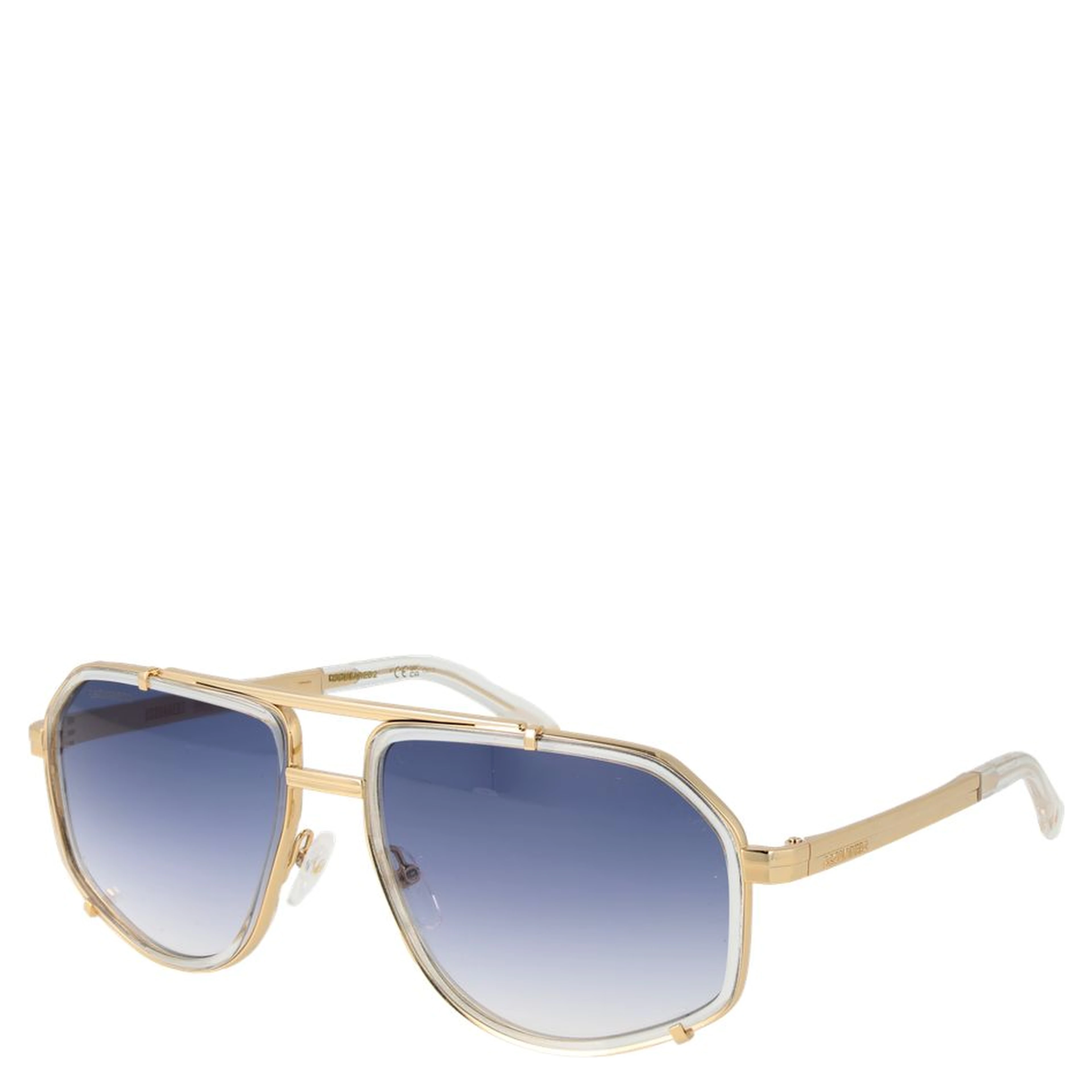 Gold Metal Sunglasses