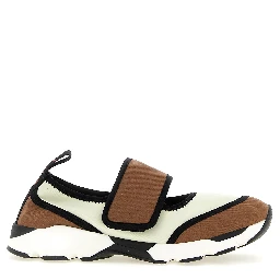 Multicolor Polyamide Athletic Sneakers