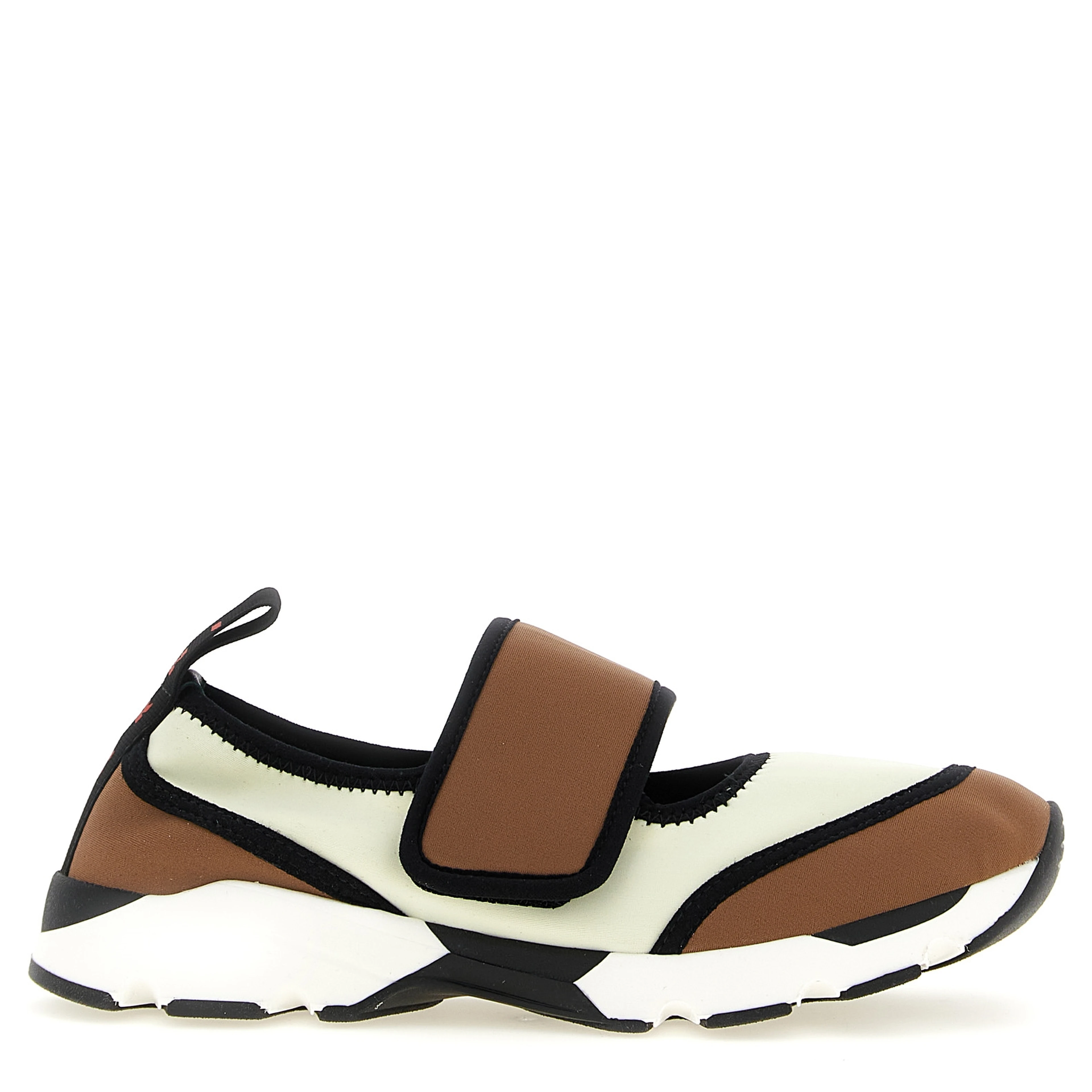 Multicolor Polyamide Athletic Sneakers