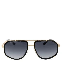 Black Metal Sunglasses