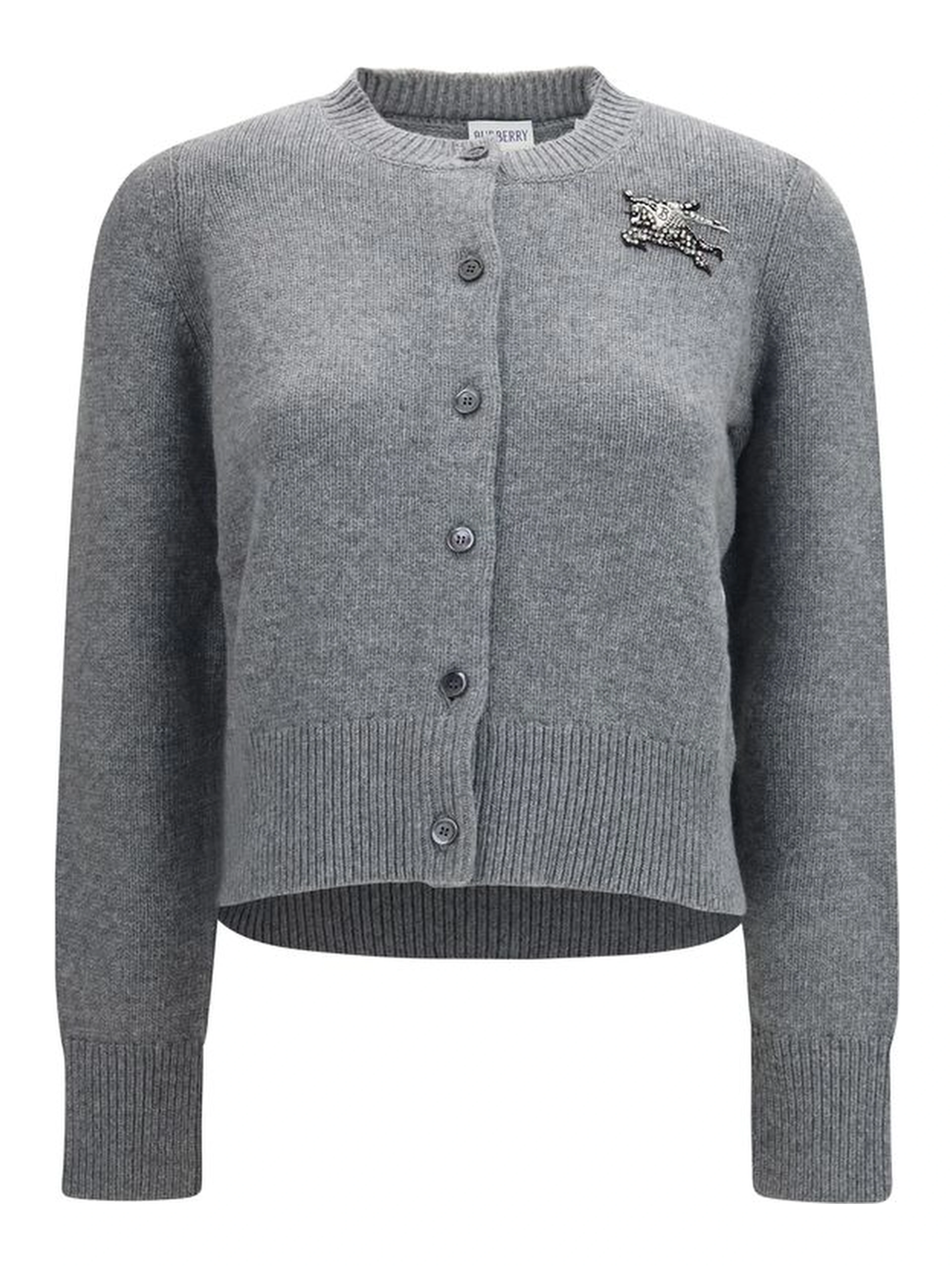 Gray Wool Oves Aries Cardigan