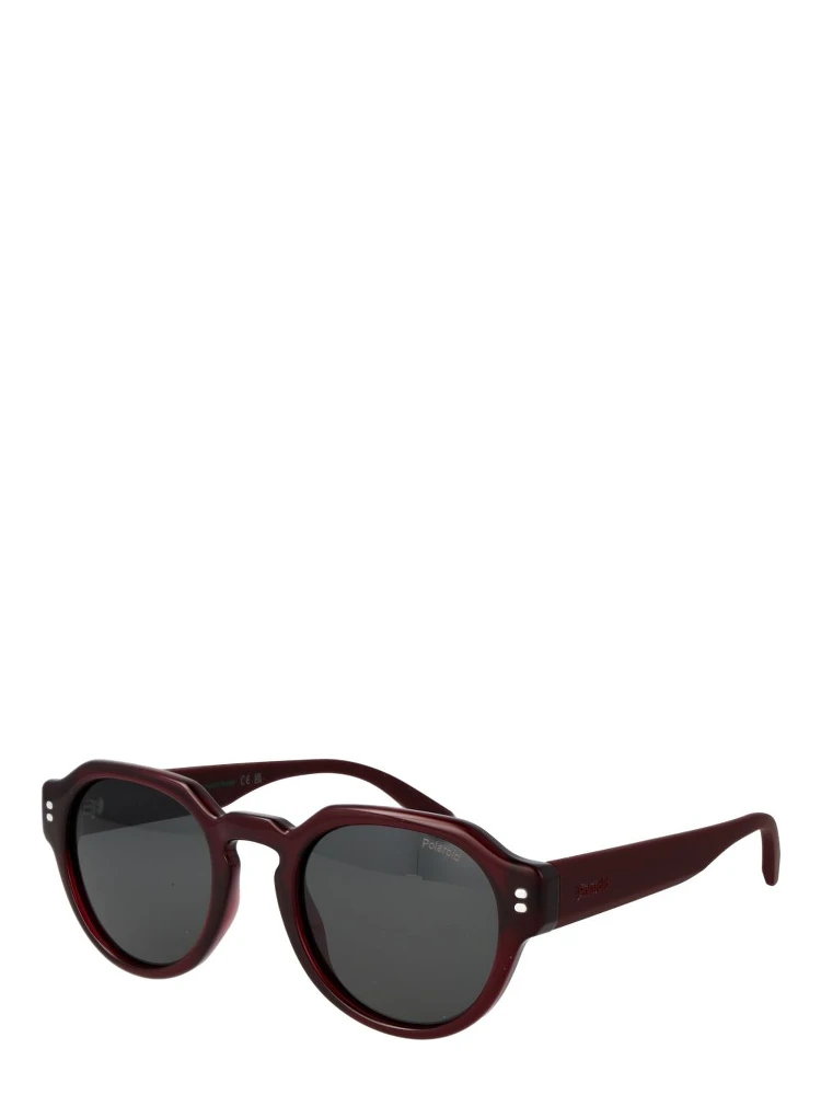 Burgundy Polycarbonate Sunglasses