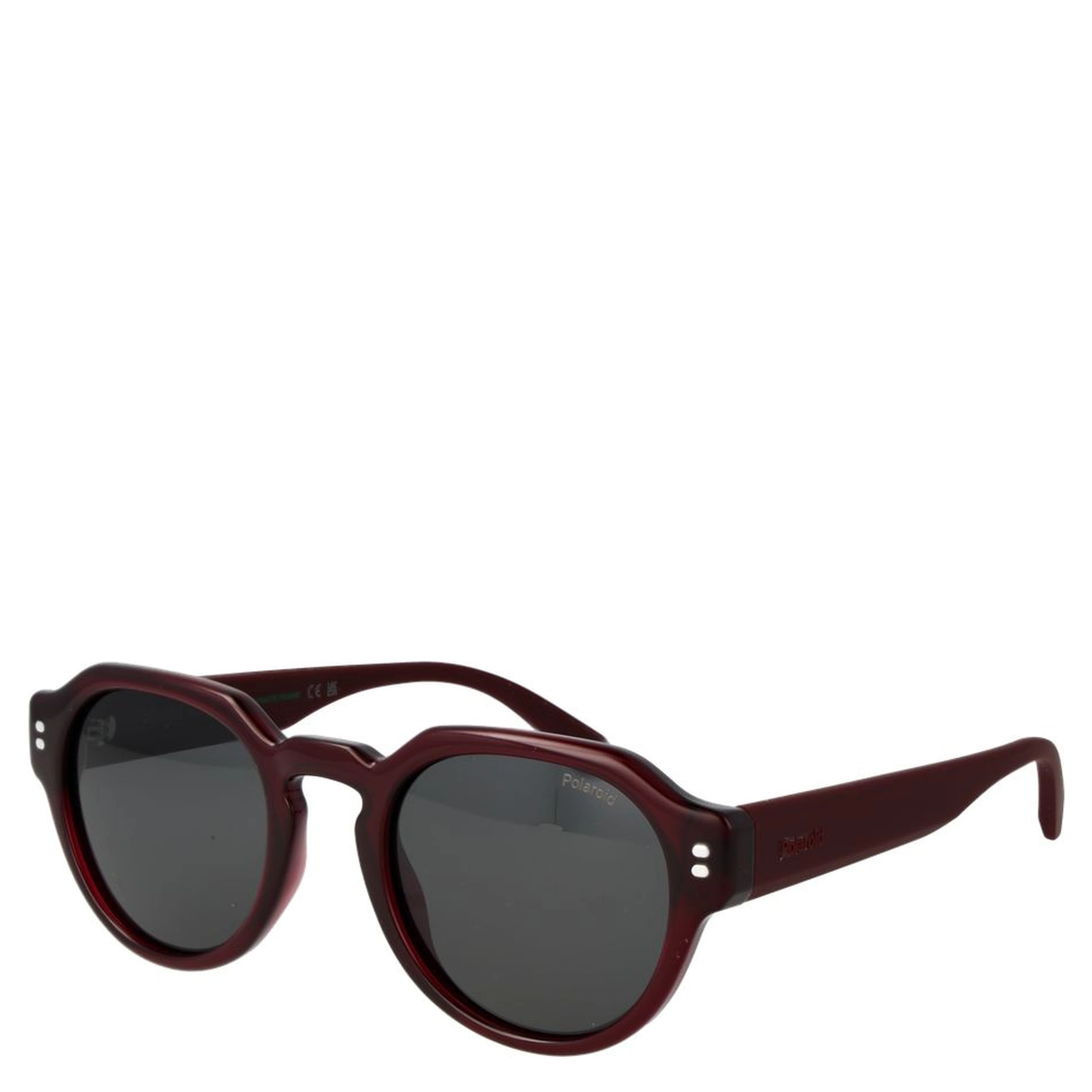 Burgundy Polycarbonate Sunglasses