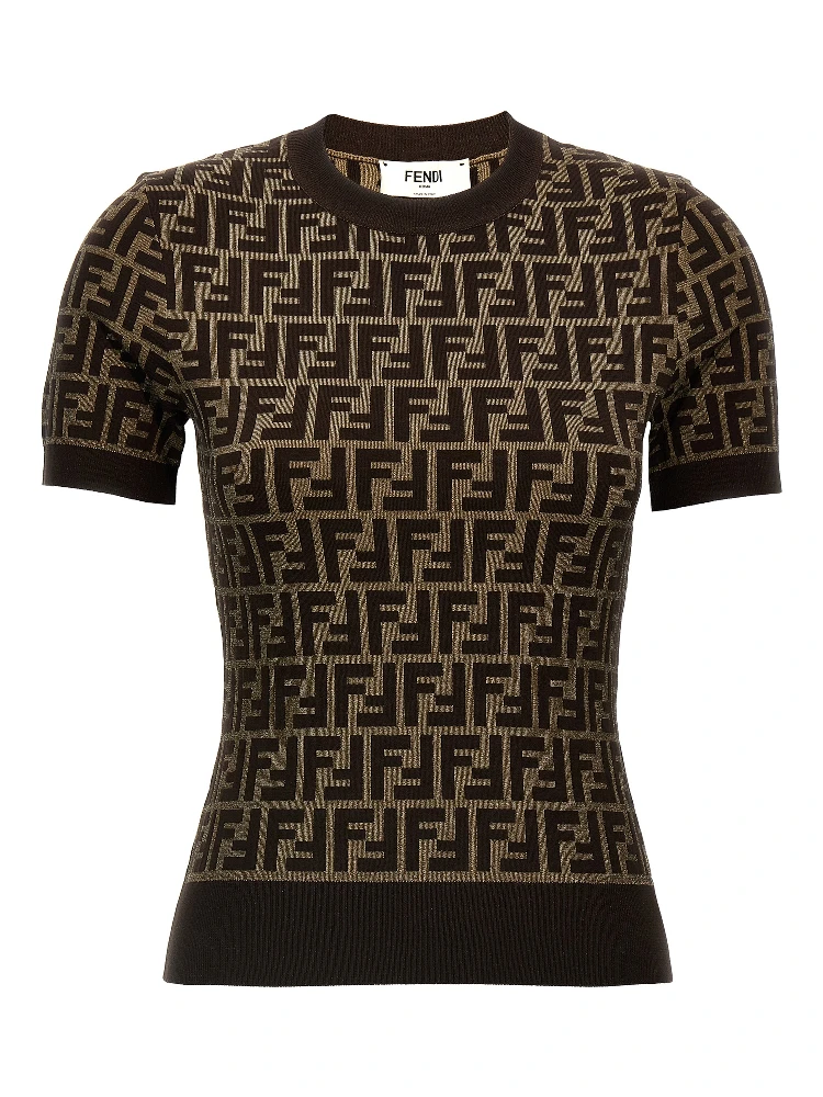 Brown Cotton Cardigan