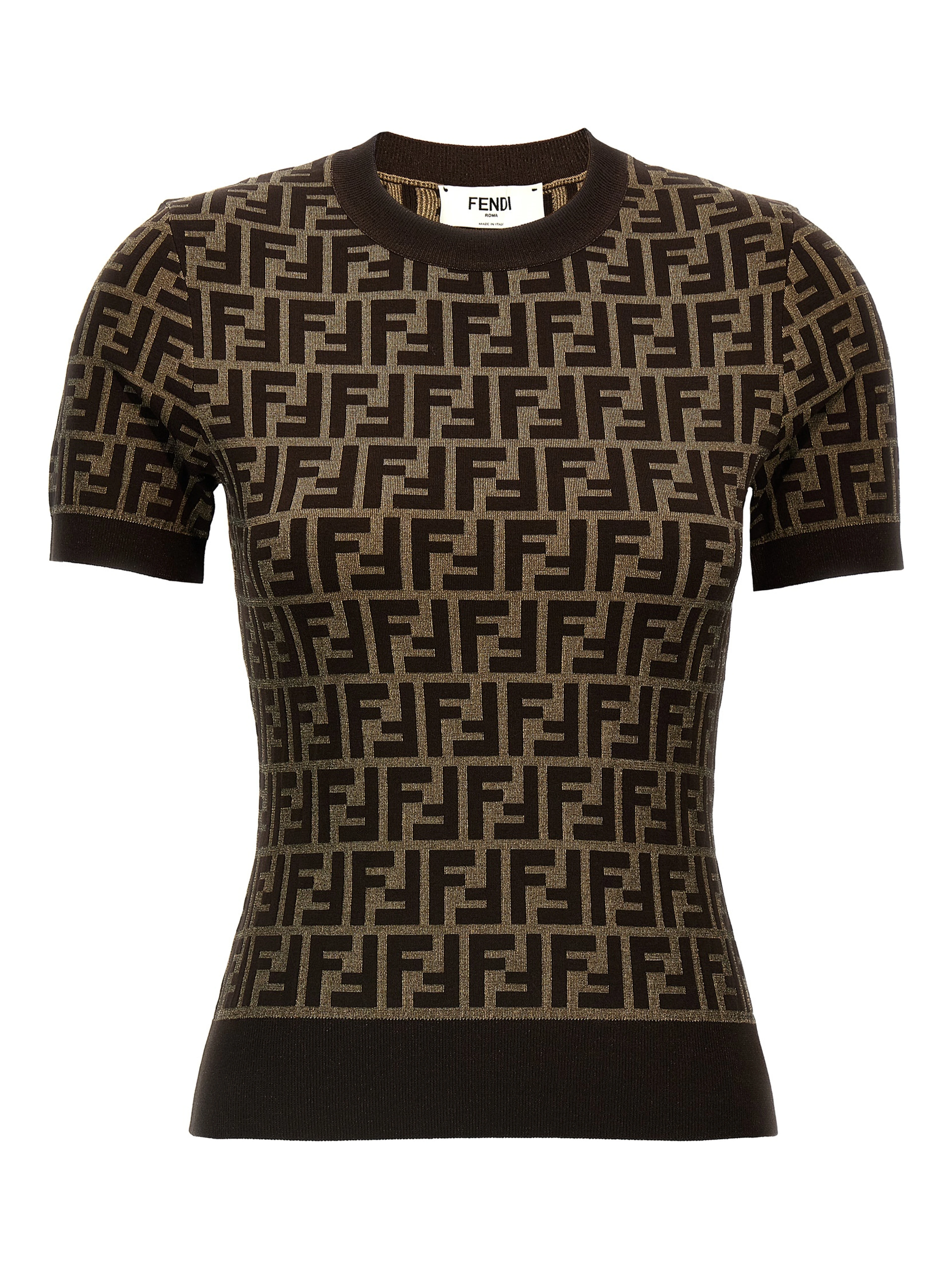Brown Cotton Cardigan