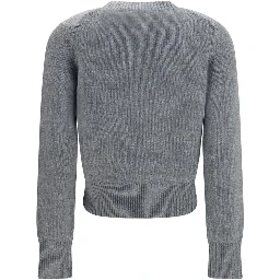 Gray Wool Oves Aries Cardigan