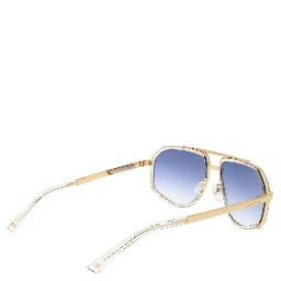 Gold Metal Sunglasses