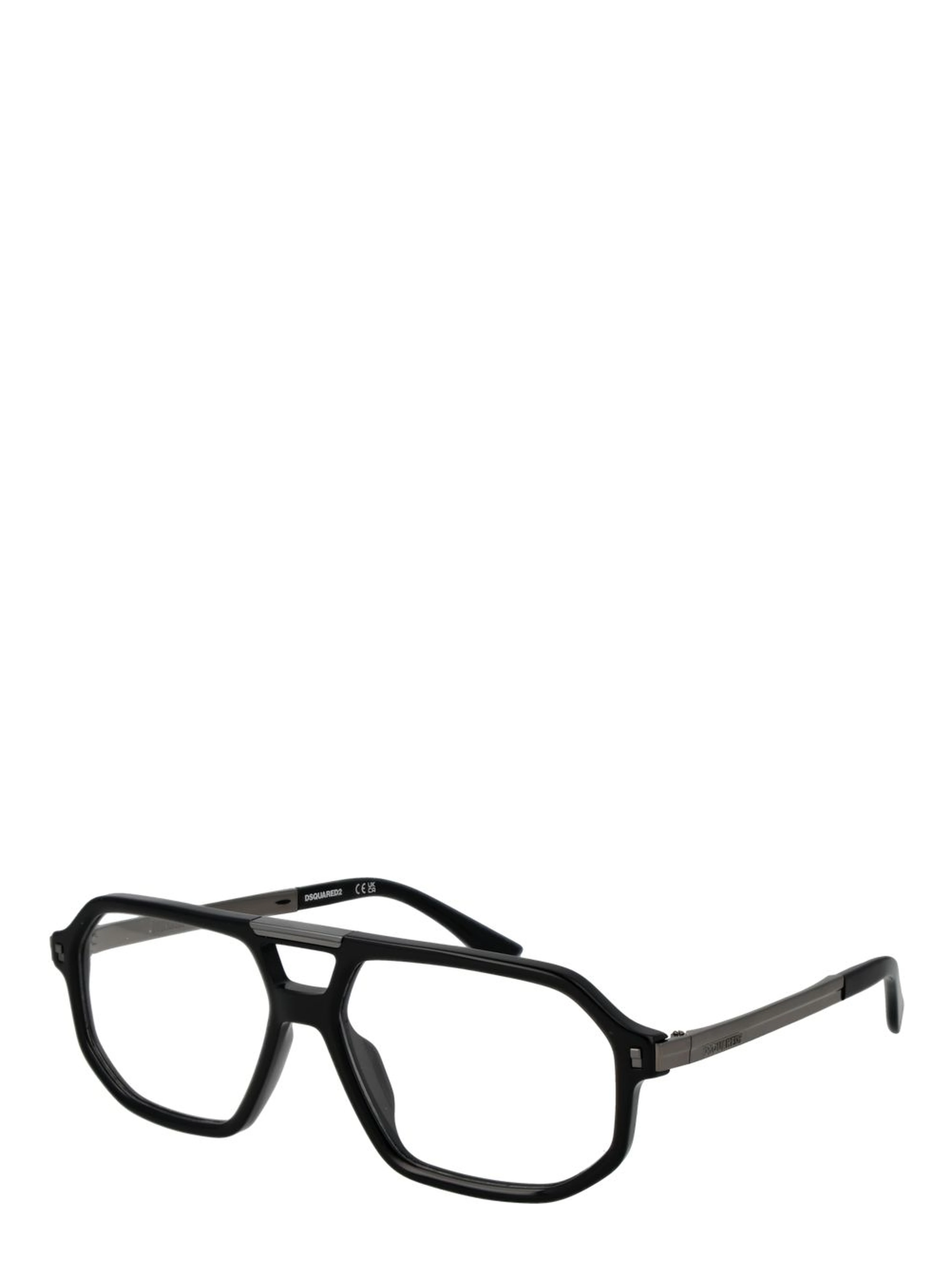 Black Acetate Glasses (Frames)