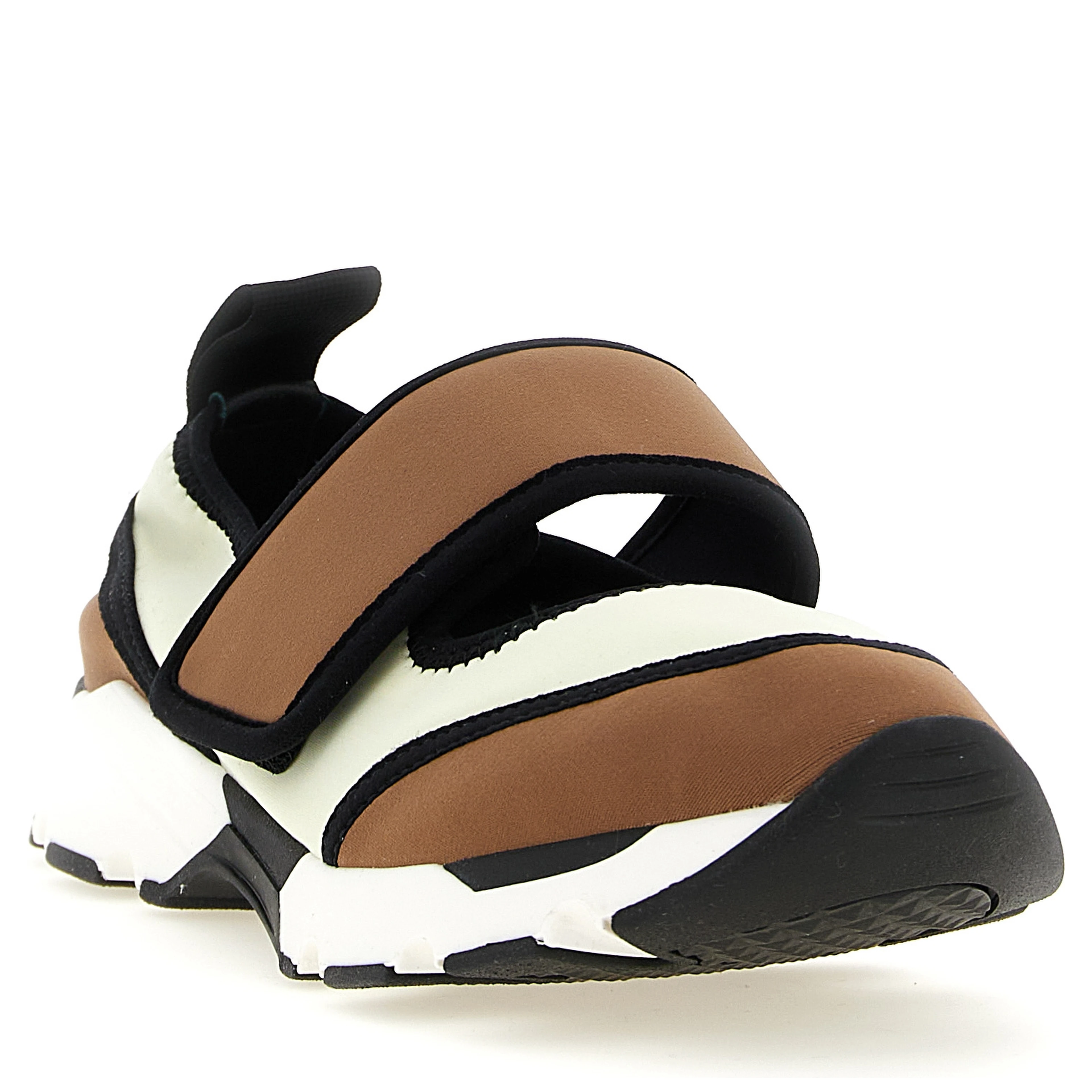 Multicolor Polyamide Athletic Sneakers