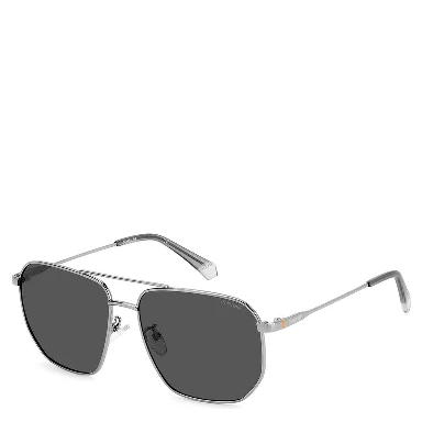 Gray Metal Sunglasses