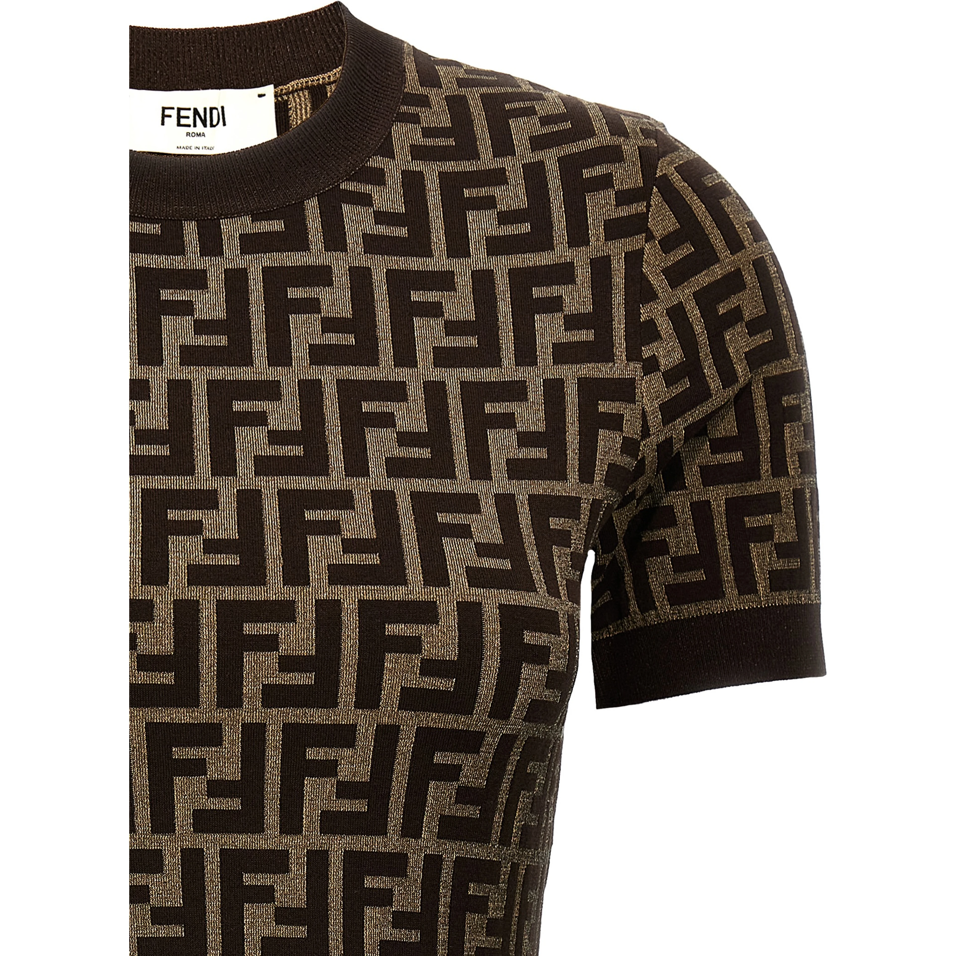 Brown Cotton Cardigan