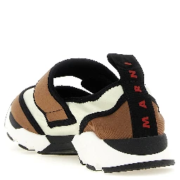 Multicolor Polyamide Athletic Sneakers
