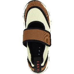 Multicolor Polyamide Athletic Sneakers
