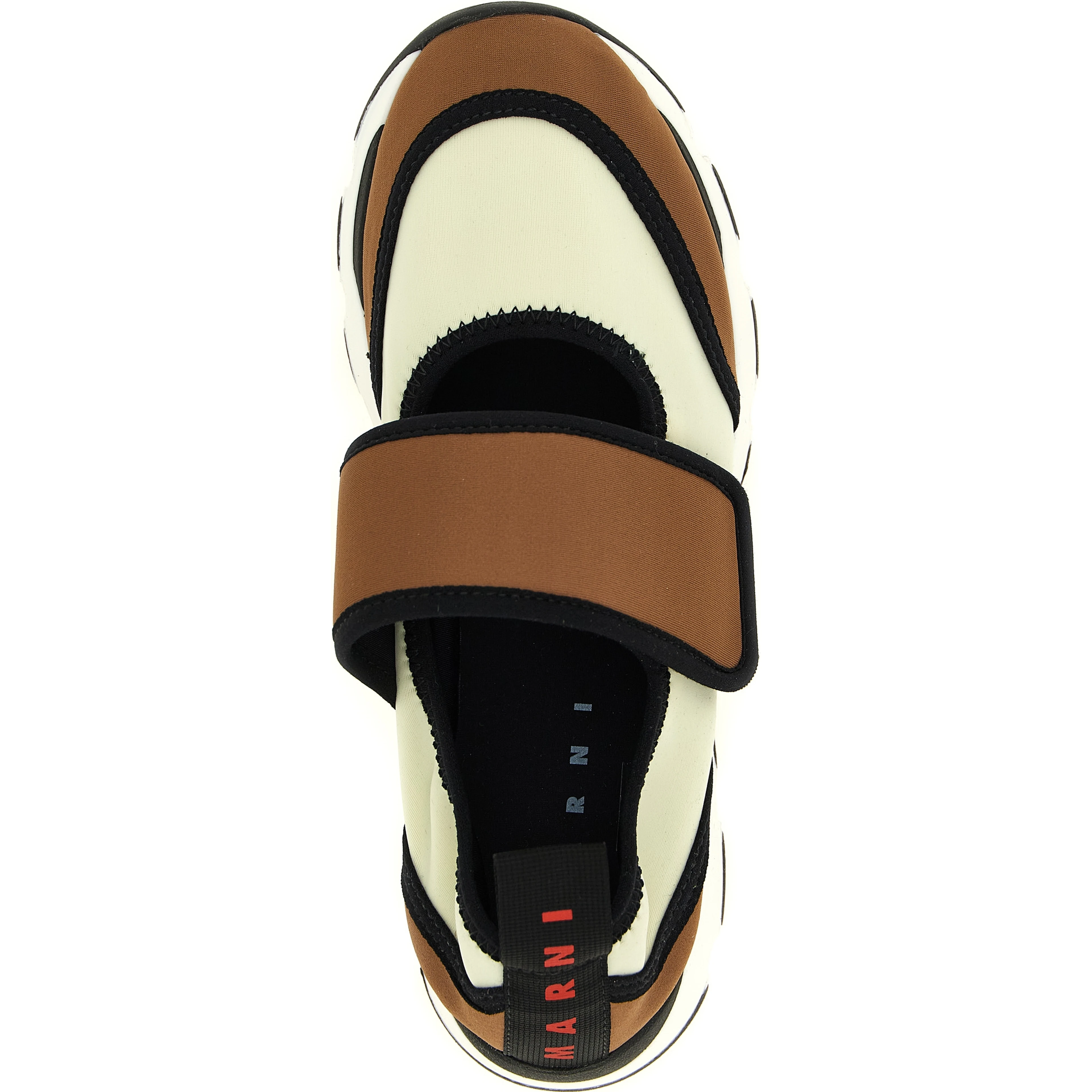 Multicolor Polyamide Athletic Sneakers