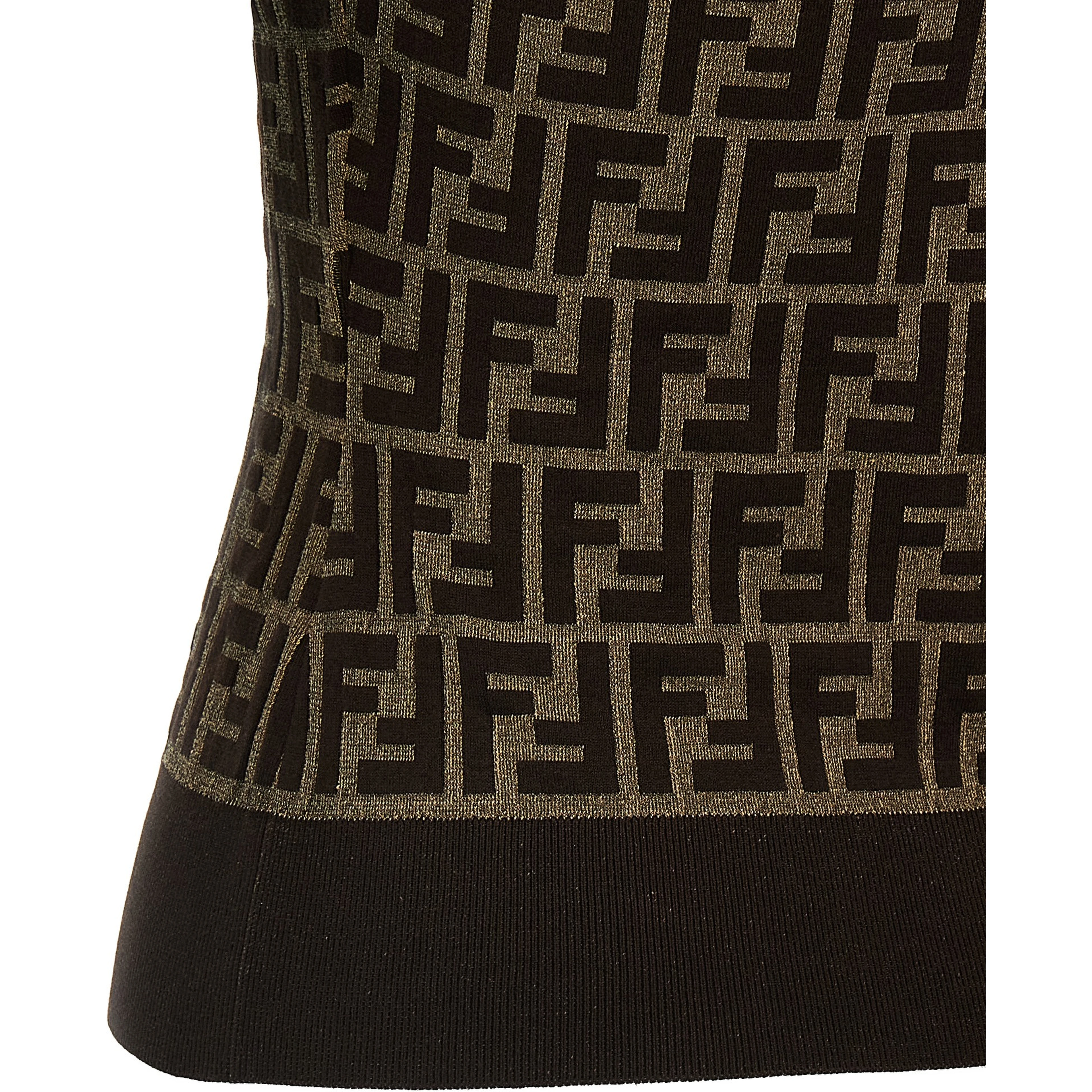 Brown Cotton Cardigan