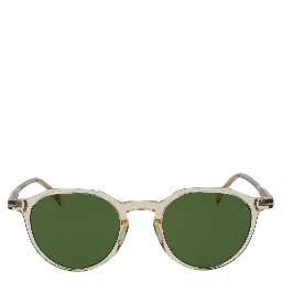 Beige Acetate Sunglasses