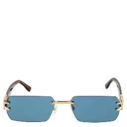 Gold Metal Sunglasses