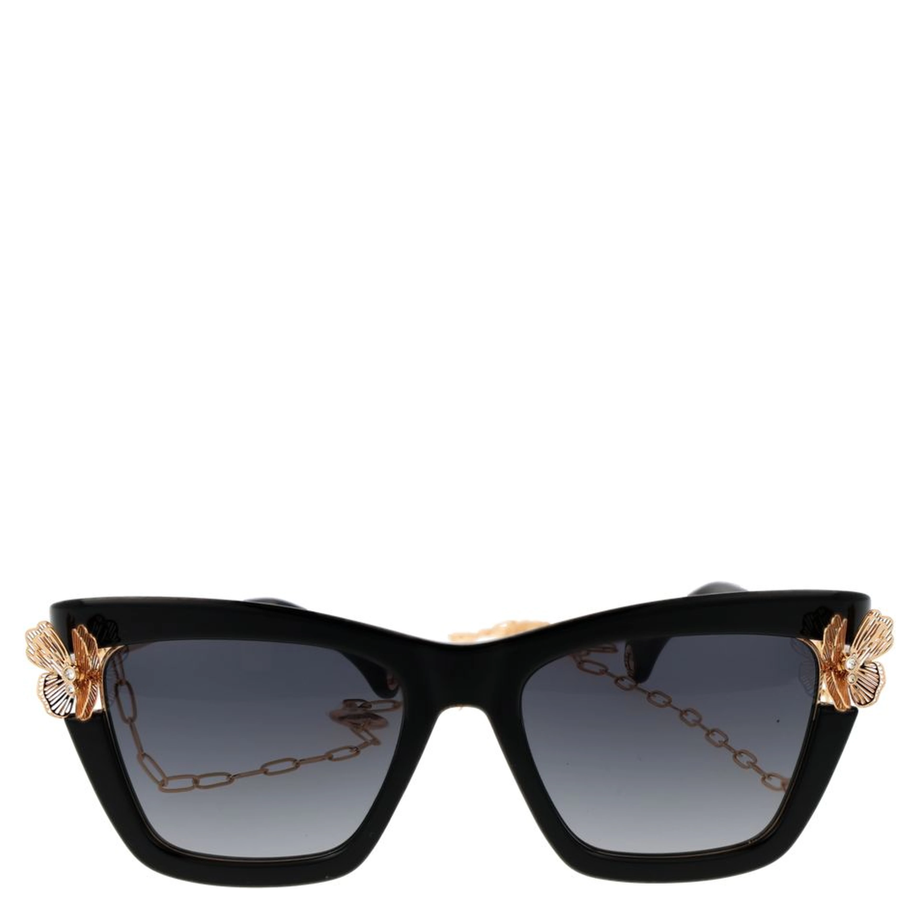 Black Polyamide Sunglasses