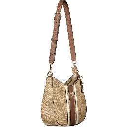 Beige Polyethylene Handbag