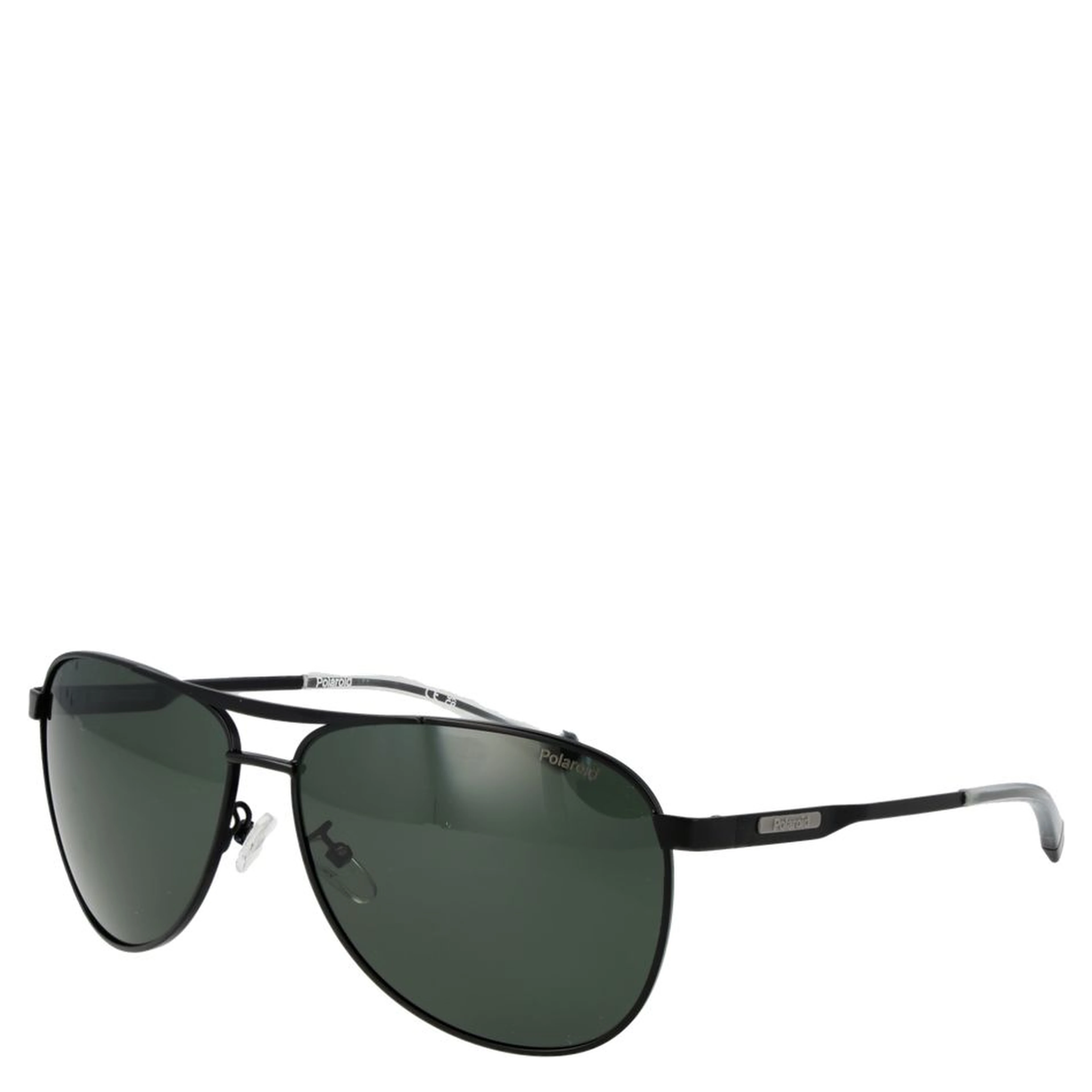 Black Stainless Steel Sunglasses