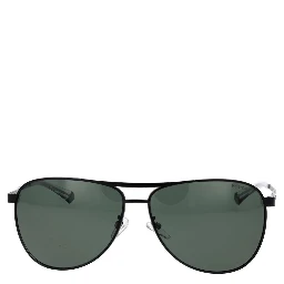 Black Stainless Steel Sunglasses