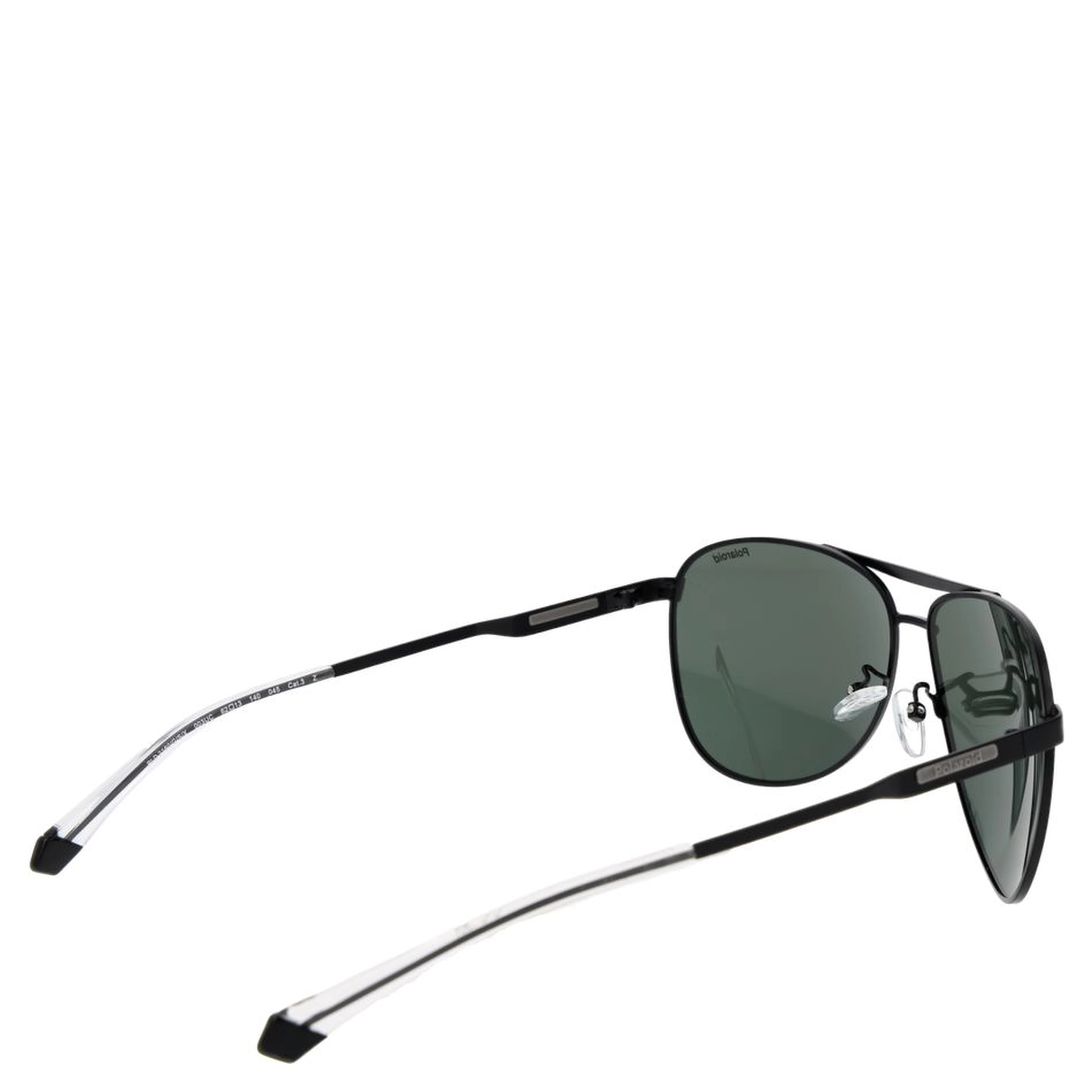 Black Stainless Steel Sunglasses