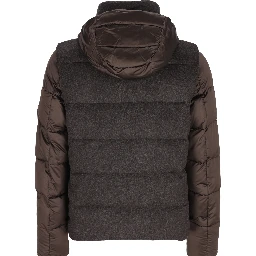 MOORER Coats Dark coffee