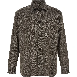 Brown Wool Blouse